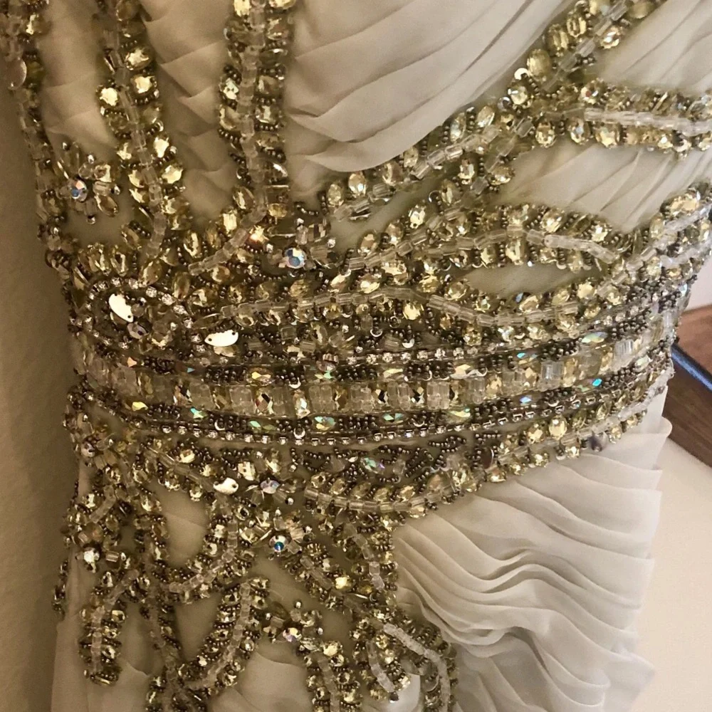 TERANI Couture Evening Dress - Picture 2 of 5